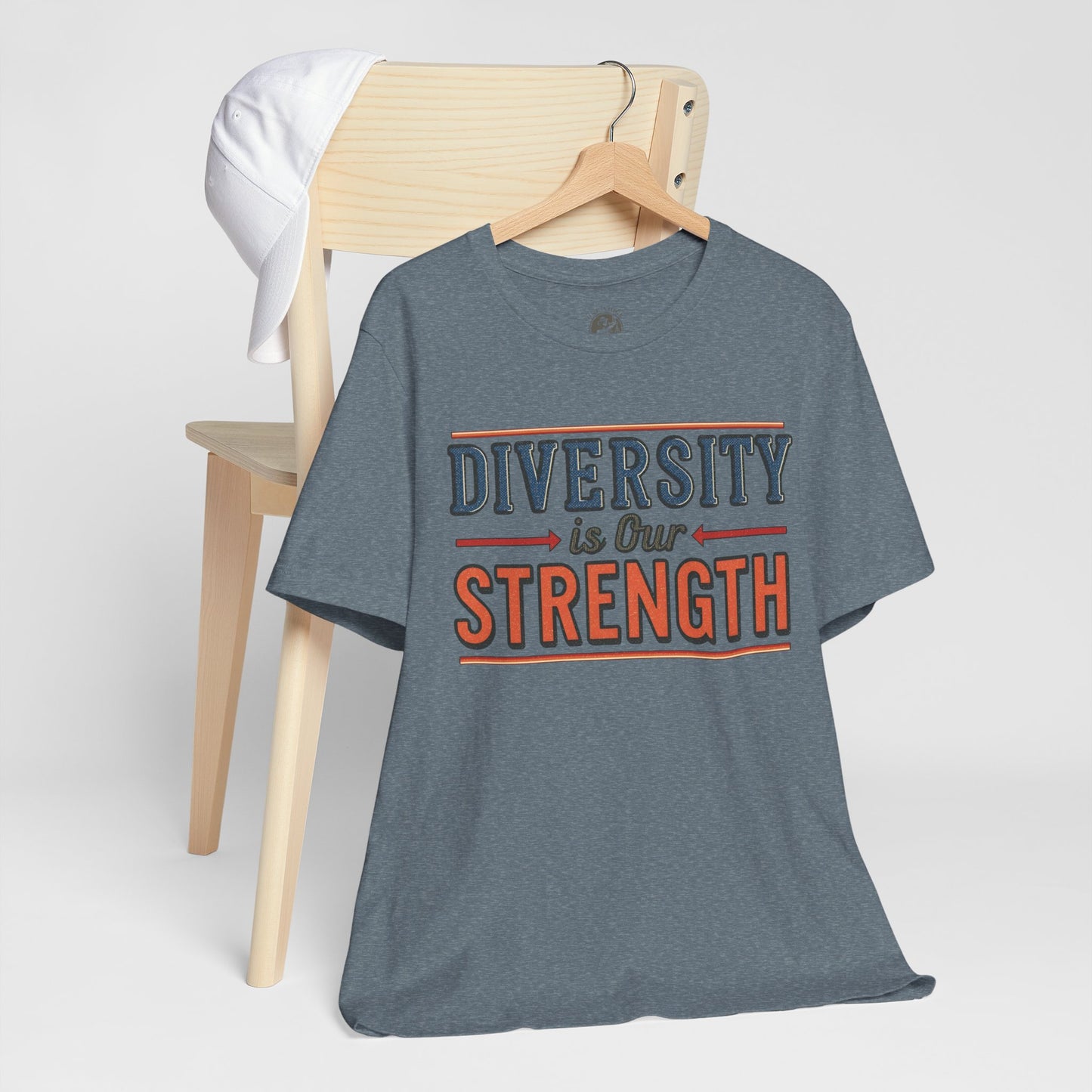 Diversity is Our Strength – Unisex T-Shirt | Equality Message Short Sleeve Tee | Pride Event Shirt | Casual Wear | Gifts for Friends & Allies