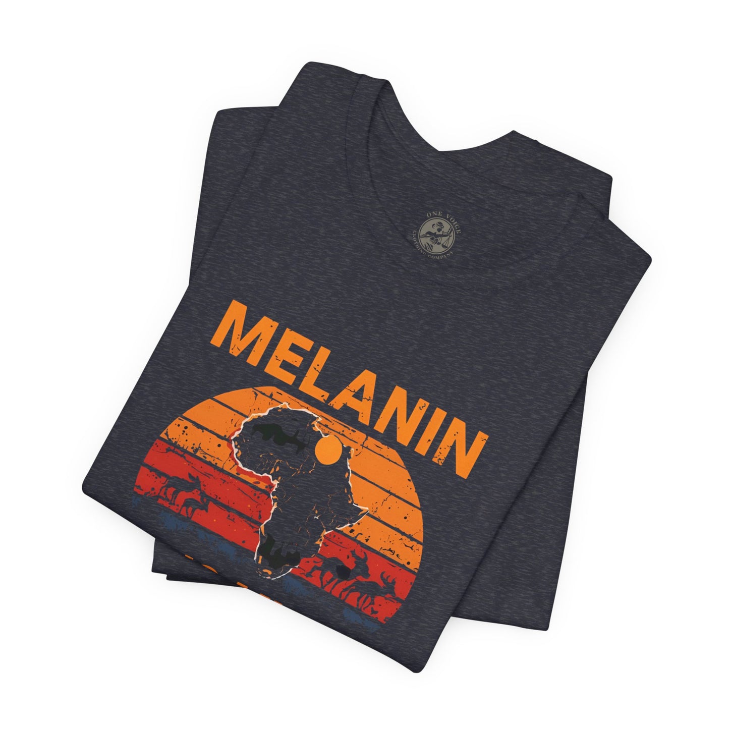 Melanin Superpower Tee | Unisex Jersey Short Sleeve T-Shirt, Activism Apparel, Black Pride Statement Shirt, Gift for Social Justice Advocates