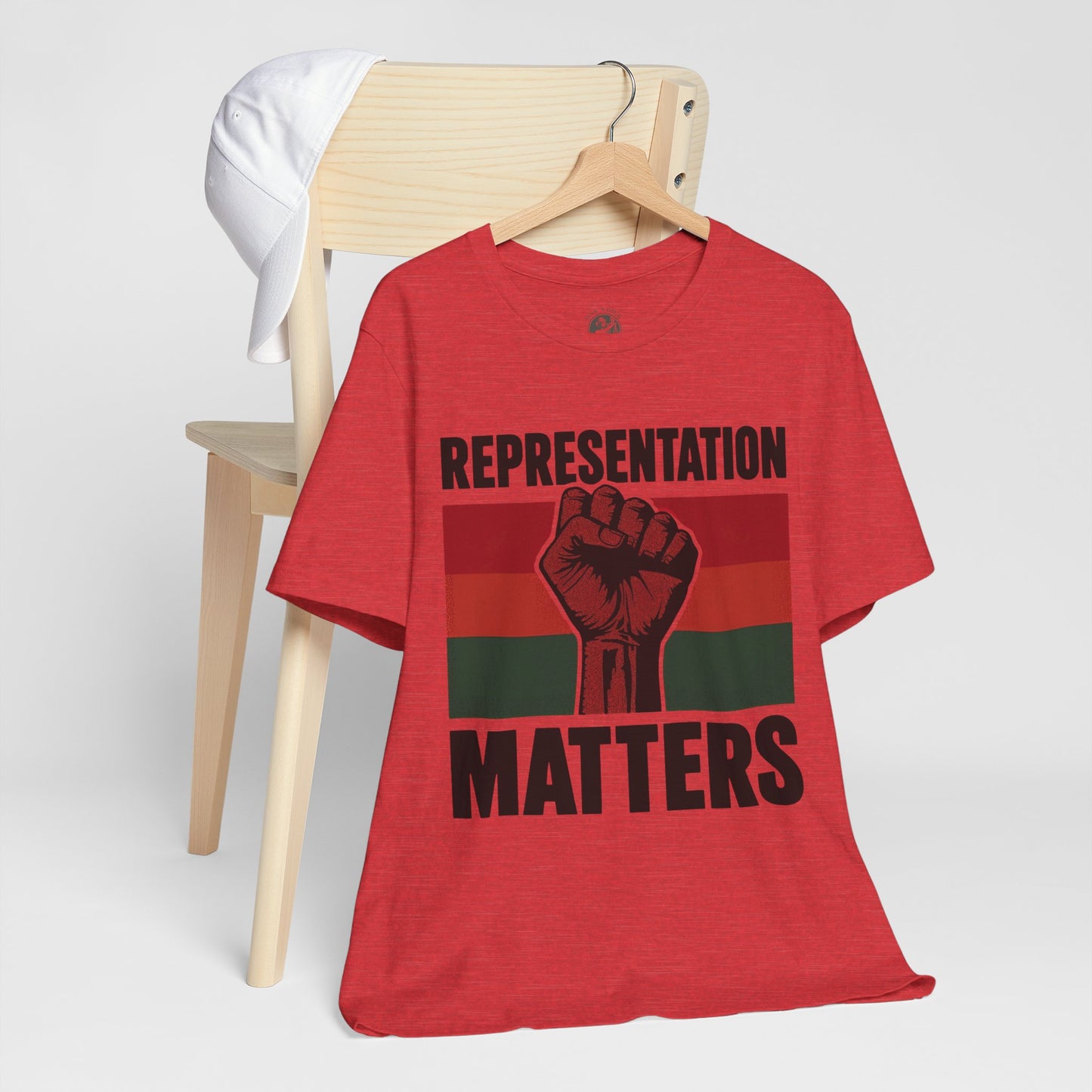 Representation Matters – Unisex Tee | Statement Shirt for Advocacy & Awareness | Black History Month Apparel | Gift for Activists | Casual Wear