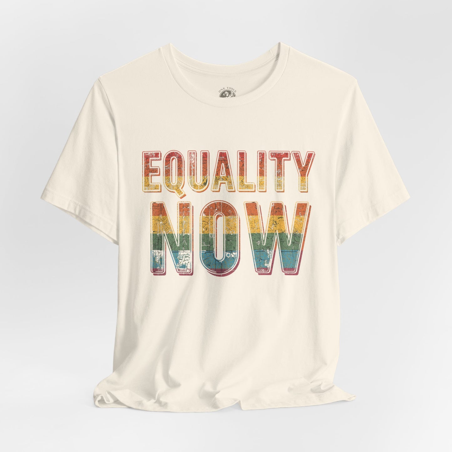Equality Now – Unisex Jersey Tee | Trans Pride T-Shirt | LGBTQ+ Apparel | Equality Statement Shirt | Comfortable Casual Wear | Gift for Activists