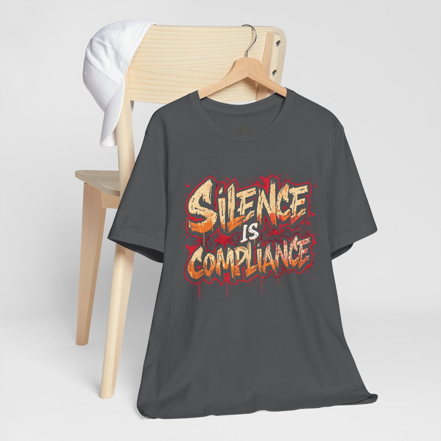 Silence Is Compliance T-Shirt | StatementWEAR Social Justice Tee, Unisex Activism Shirt, Protest Graphic Tee