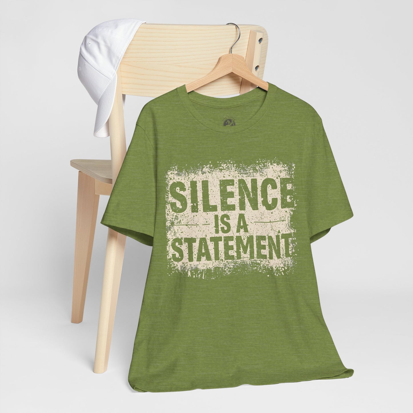 Silence is a Statement – Unisex Jersey Tee | Inspirational T-Shirt | Protest Shirt | Social Justice Apparel | Gift for Activists | Casual Wear