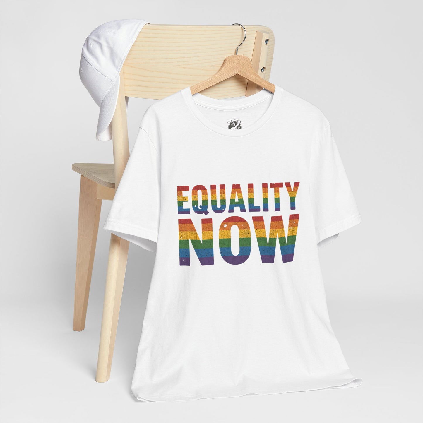 Equality Now – Unisex Jersey Tee | Pride T-Shirt | LGBTQ+ Apparel | Equality Statement Shirt | Comfortable Casual Wear | Gift for Activists
