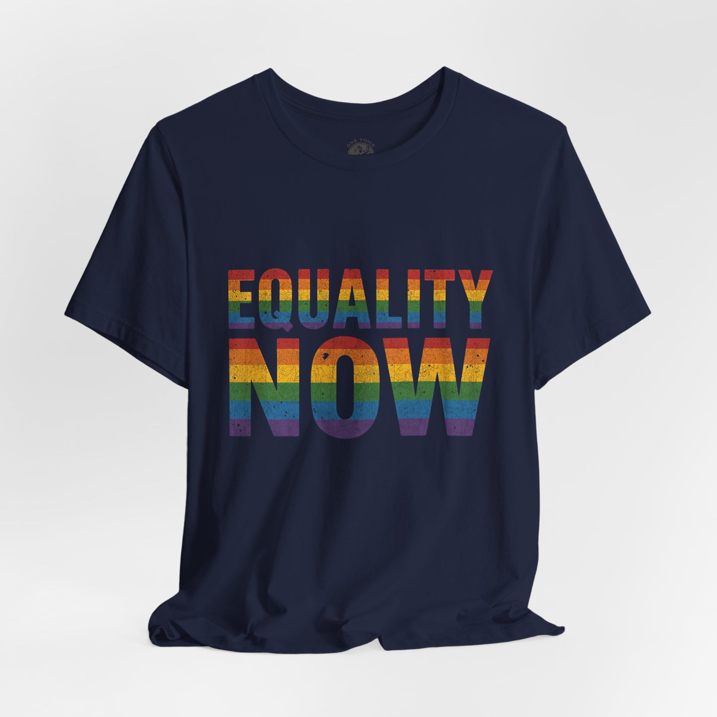 Equality Now – Unisex Jersey Tee | Pride T-Shirt | LGBTQ+ Apparel | Equality Statement Shirt | Comfortable Casual Wear | Gift for Activists