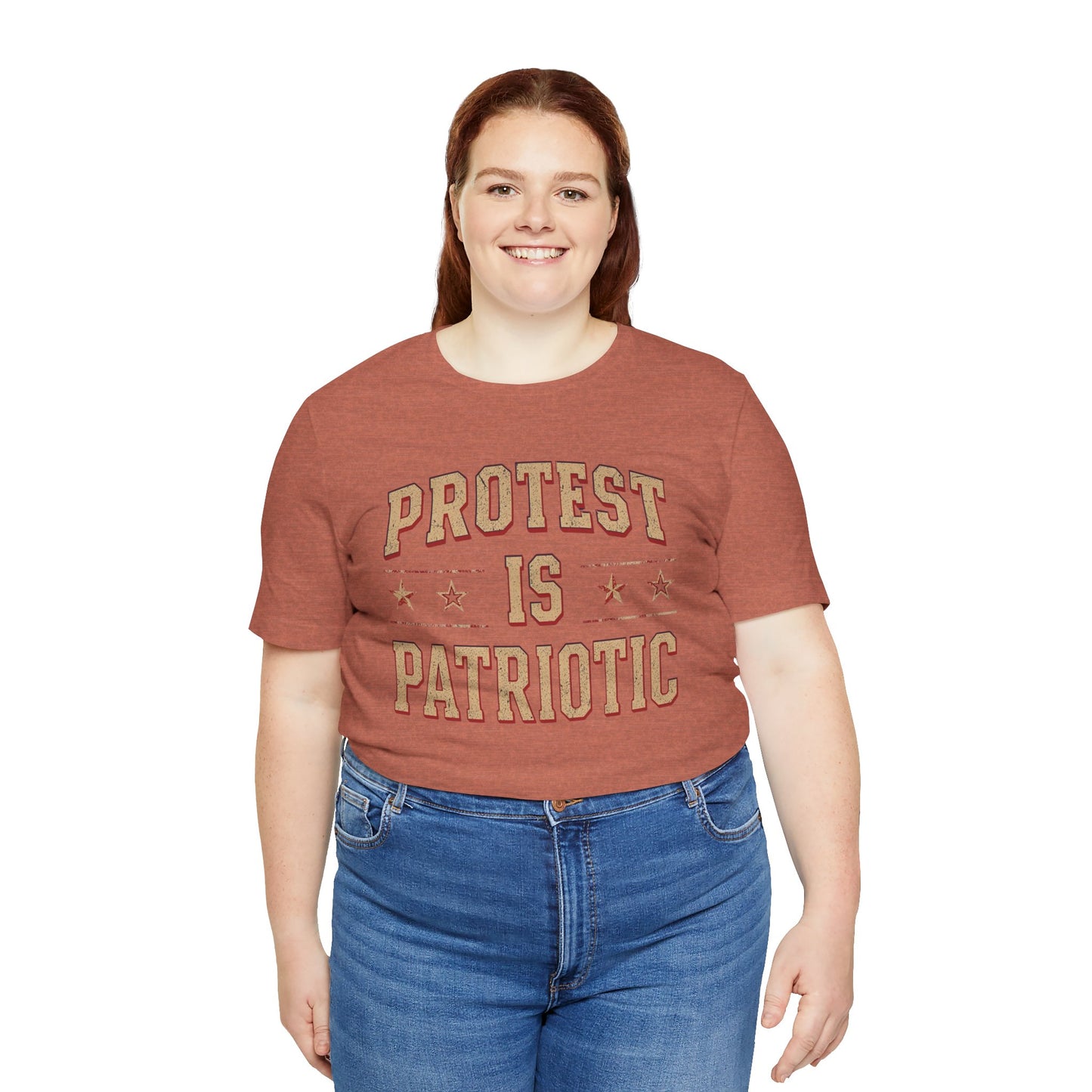 Protest is Patriotic – Unisex T-Shirt | Statement Shirt | Social Justice Apparel | Freedom Clothing | Gift for Activists