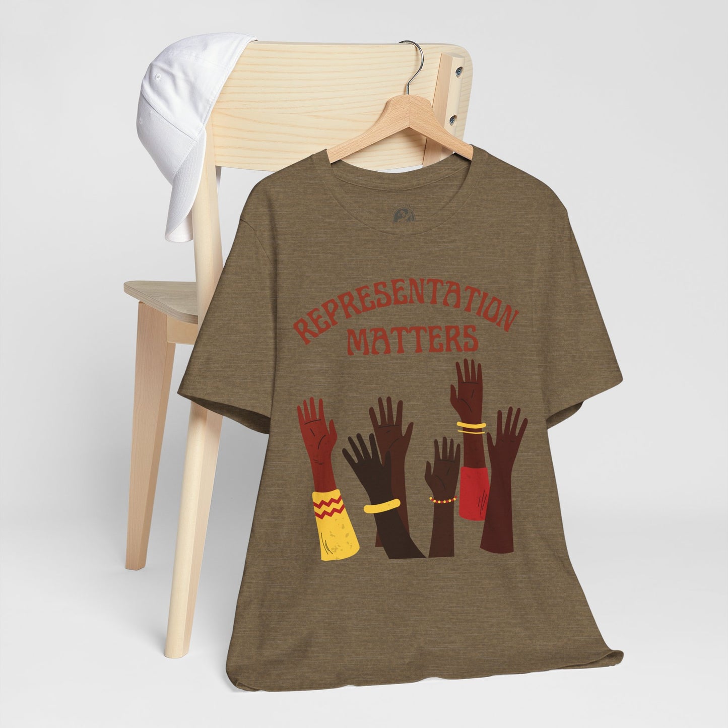 Representation Matters Tee – Unisex MelaninWEAR Shirt Celebrating Excellence, Diversity, and Cultural Pride