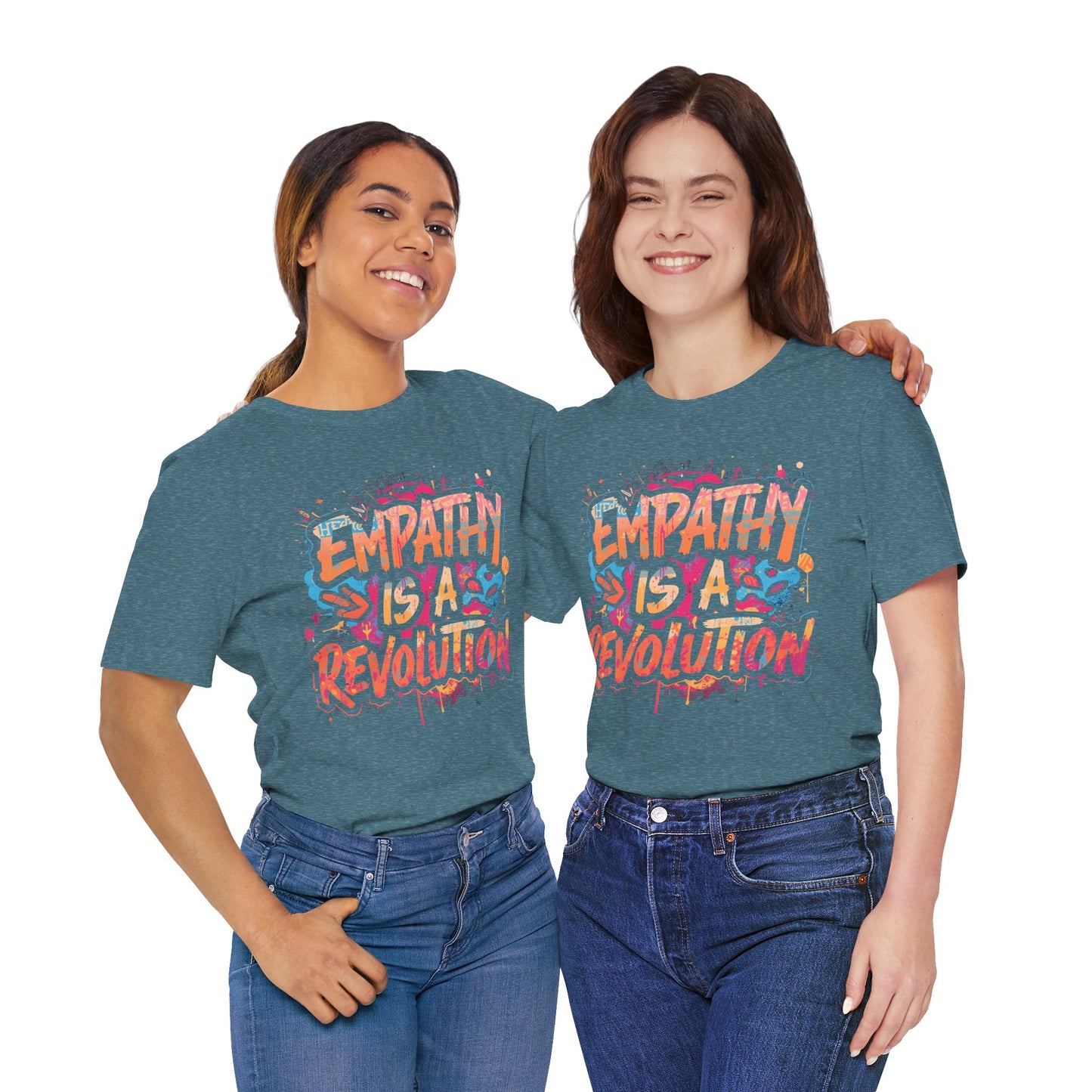 Empathy Is a Revolution T-Shirt | StatementWEAR Social Justice Tee, Unisex Activism Shirt, Equality Graphic Tee