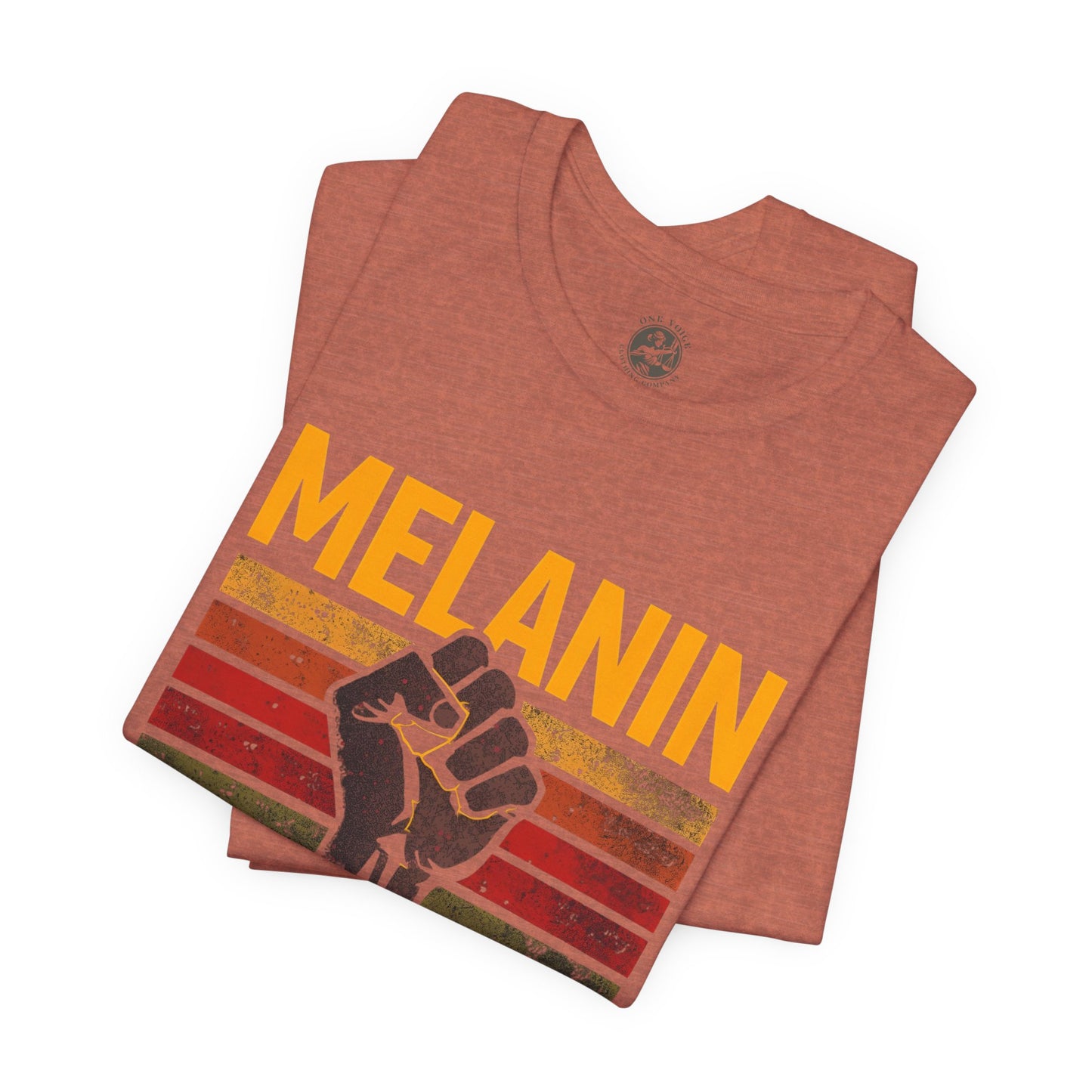 Melanin Strong – Unisex Tee | Empowerment Shirt | Black History Month Gift | Social Justice Apparel | Comfortable Casual Wear | Statement Tee