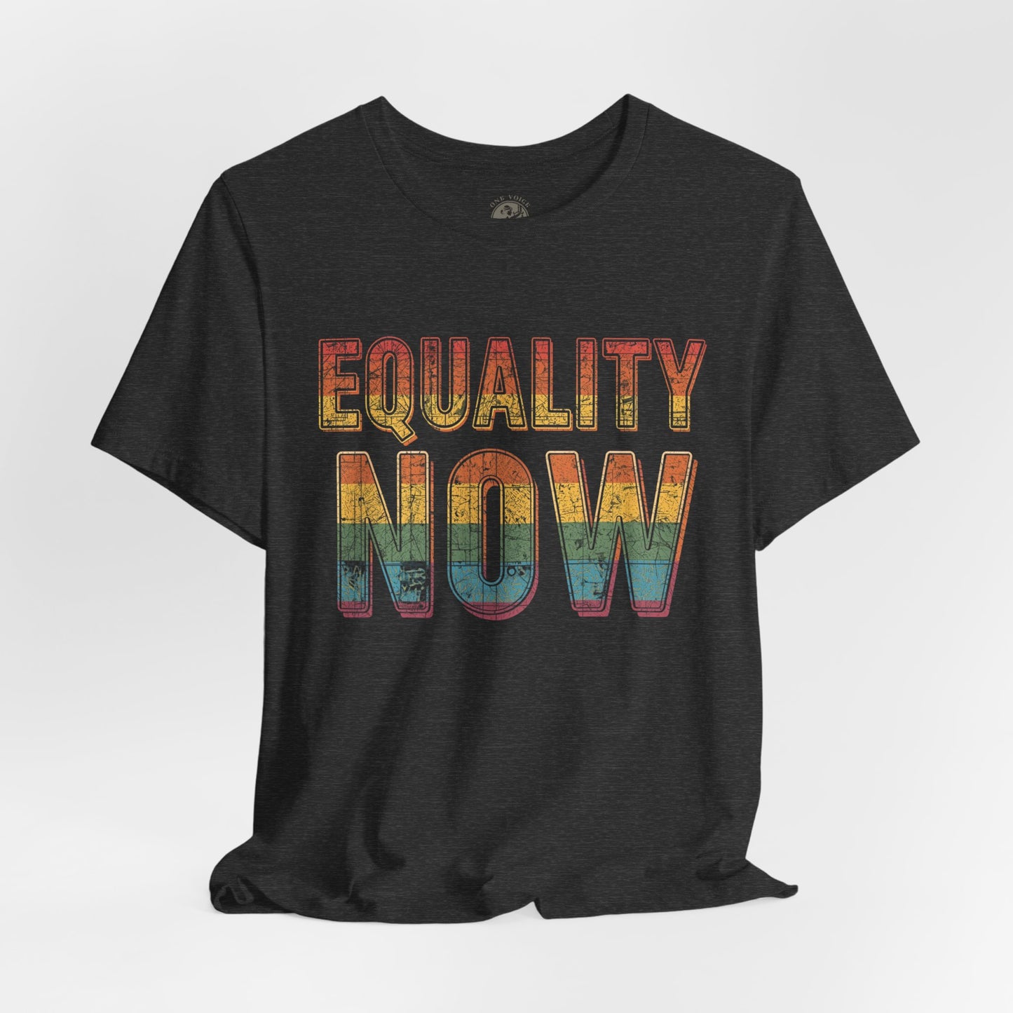 Equality Now – Unisex Jersey Tee | Trans Pride T-Shirt | LGBTQ+ Apparel | Equality Statement Shirt | Comfortable Casual Wear | Gift for Activists