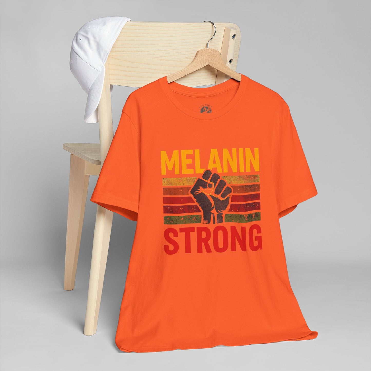 Melanin Strong – Unisex Tee | Empowerment Shirt | Black History Month Gift | Social Justice Apparel | Comfortable Casual Wear | Statement Tee