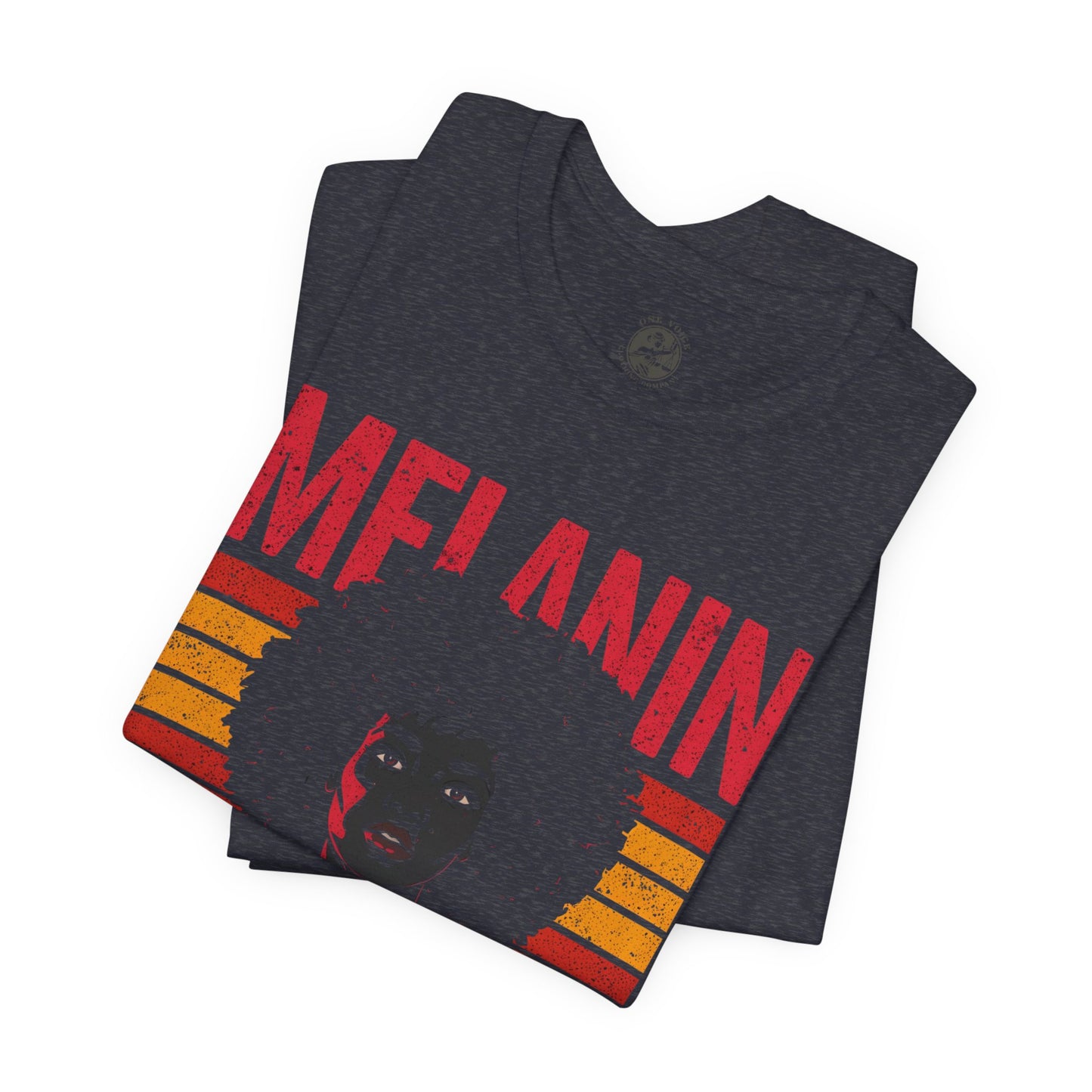 Melanin Strong – Celebrate Black Pride | Unisex Short Sleeve Shirt | Empowerment Tee | Black History Apparel | Racial Justice Statement Wear | Gift for Activists