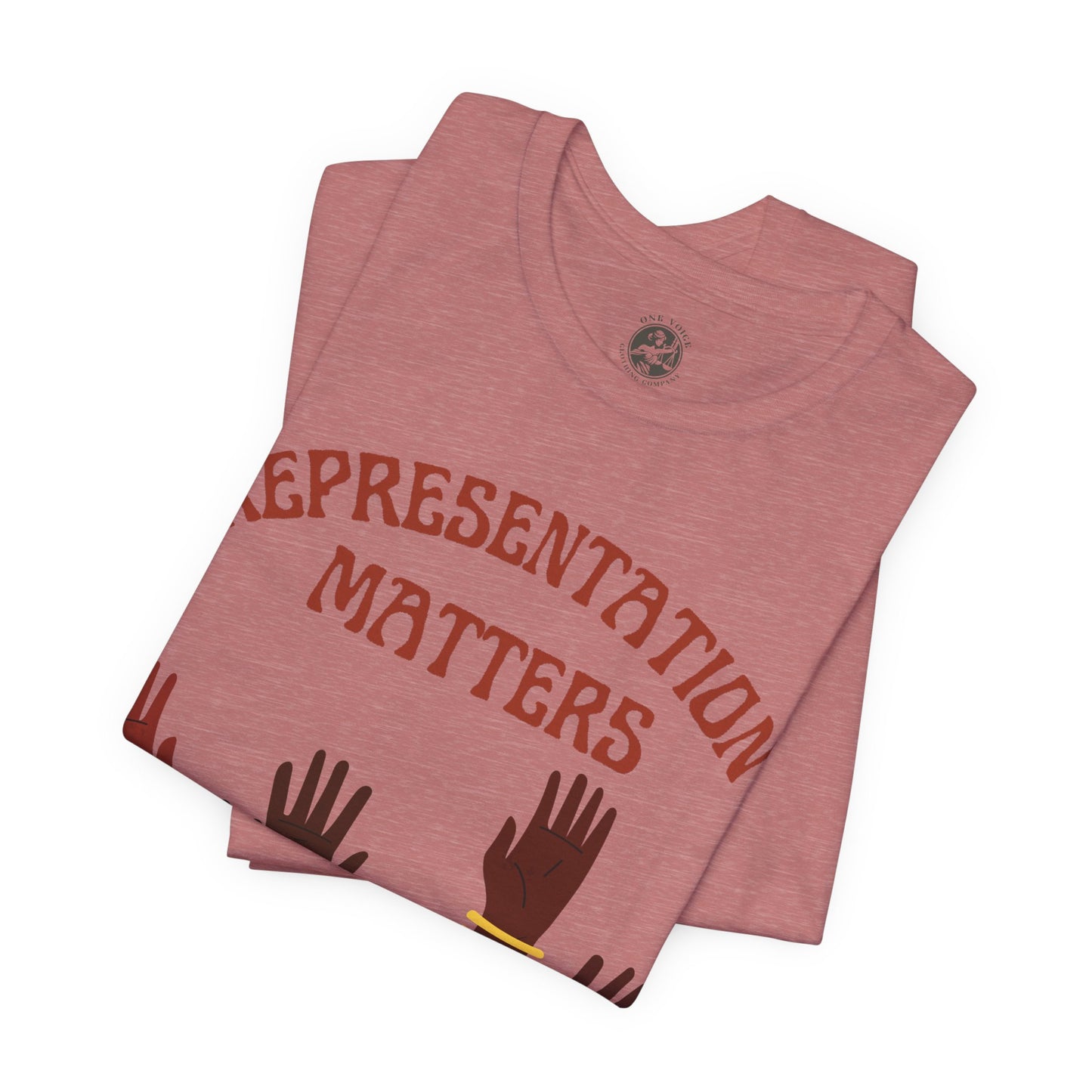 Representation Matters Tee – Unisex MelaninWEAR Shirt Celebrating Excellence, Diversity, and Cultural Pride