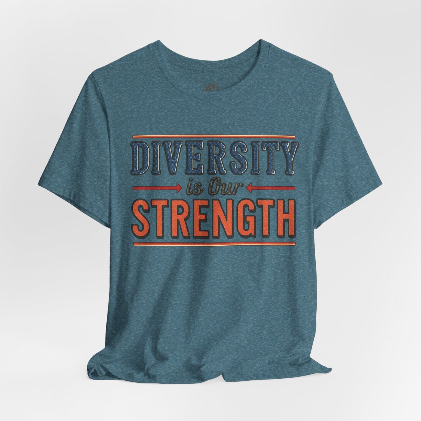 Diversity is Our Strength – Unisex T-Shirt | Equality Message Short Sleeve Tee | Pride Event Shirt | Casual Wear | Gifts for Friends & Allies