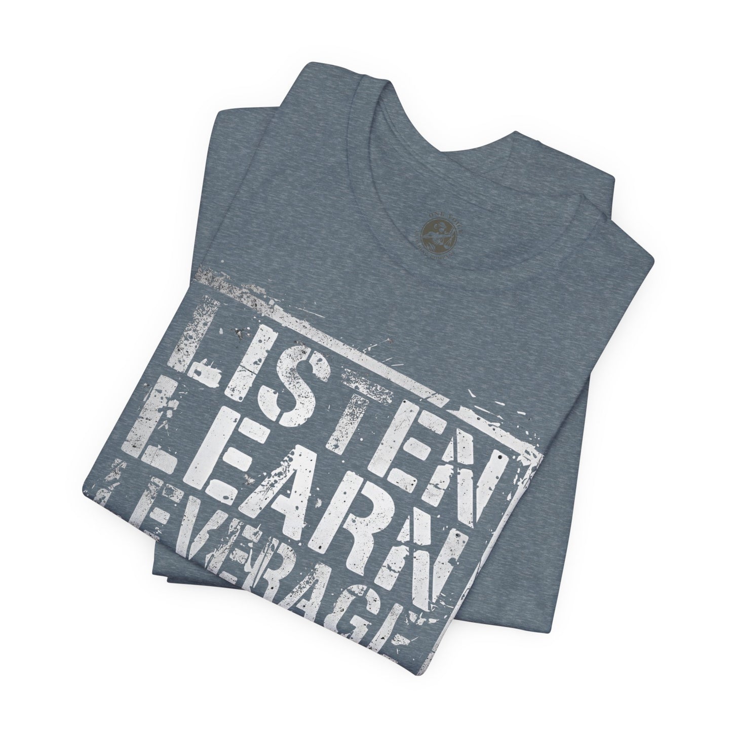 Listen, Learn Leverage Your Privilege for Good – Unisex Jersey Short Sleeve Shirt | Activism T-Shirt | Social Justice Apparel | Casual Wear | Gift for Advocates
