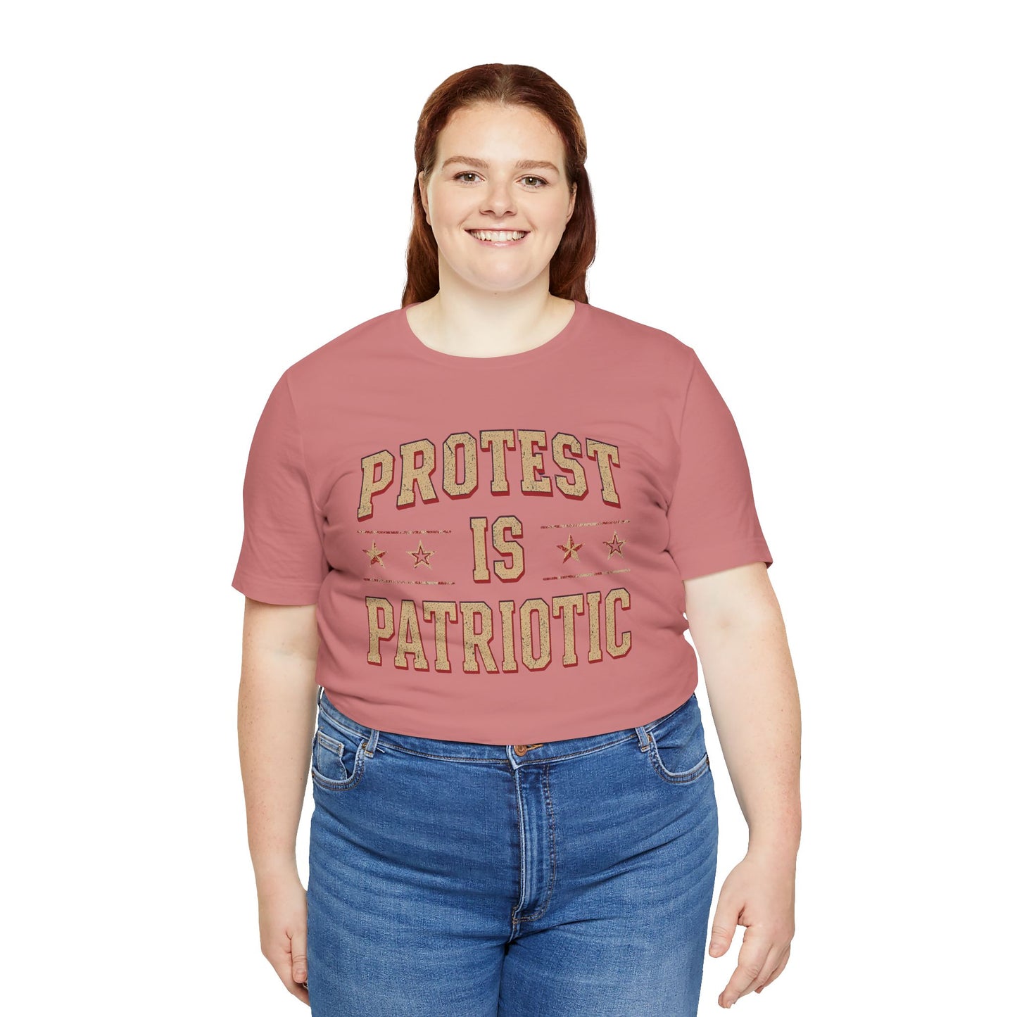 Protest is Patriotic – Unisex T-Shirt | Statement Shirt | Social Justice Apparel | Freedom Clothing | Gift for Activists