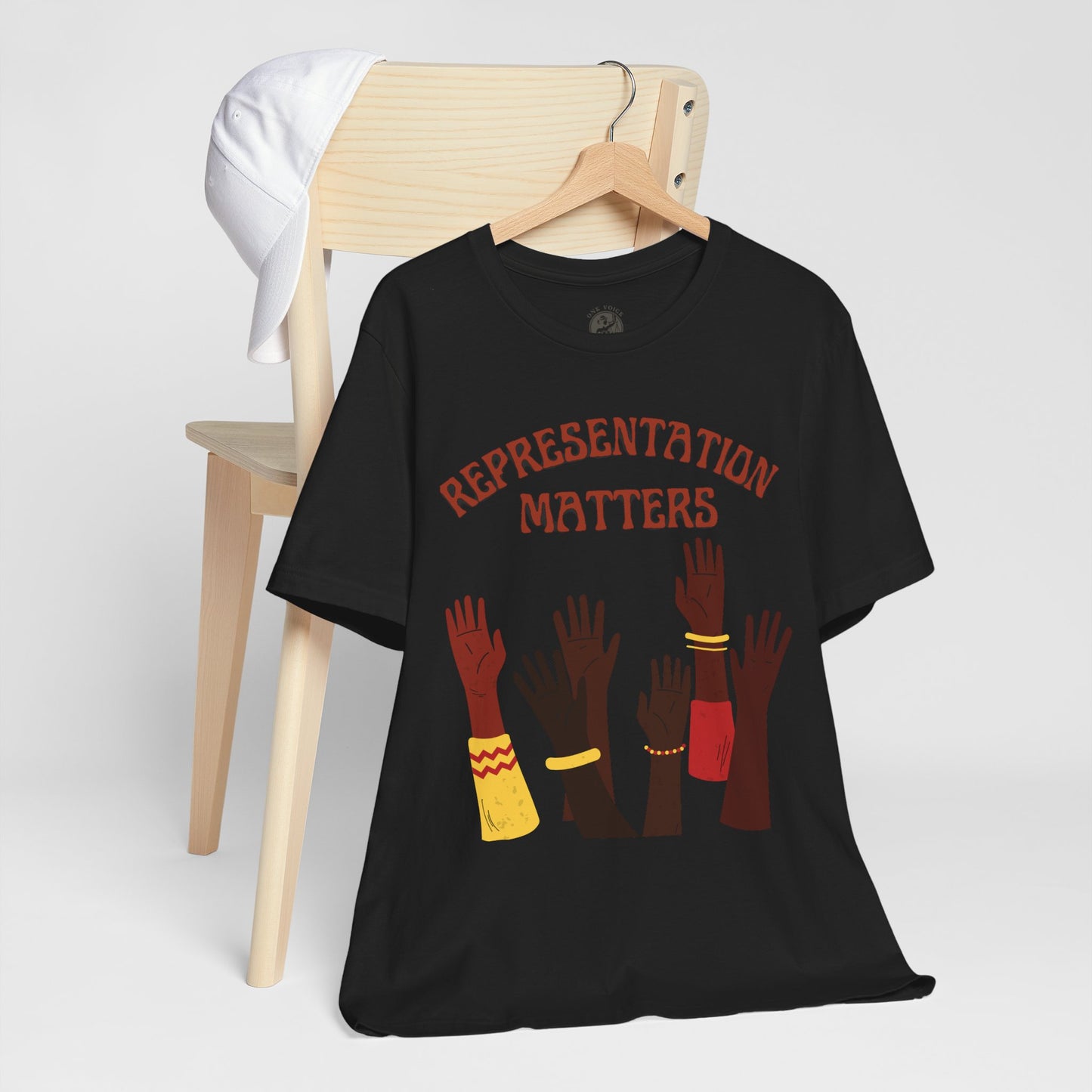 Representation Matters Tee – Unisex MelaninWEAR Shirt Celebrating Excellence, Diversity, and Cultural Pride