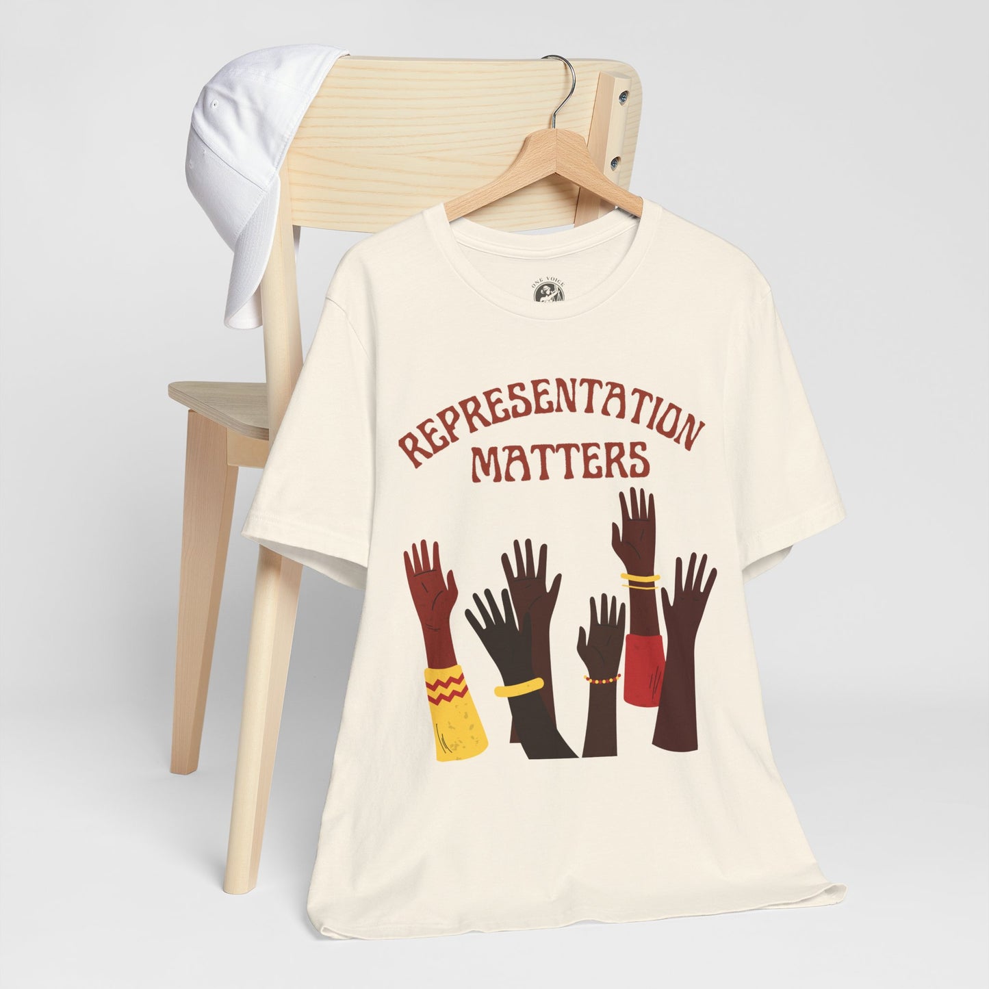 Representation Matters Tee – Unisex MelaninWEAR Shirt Celebrating Excellence, Diversity, and Cultural Pride