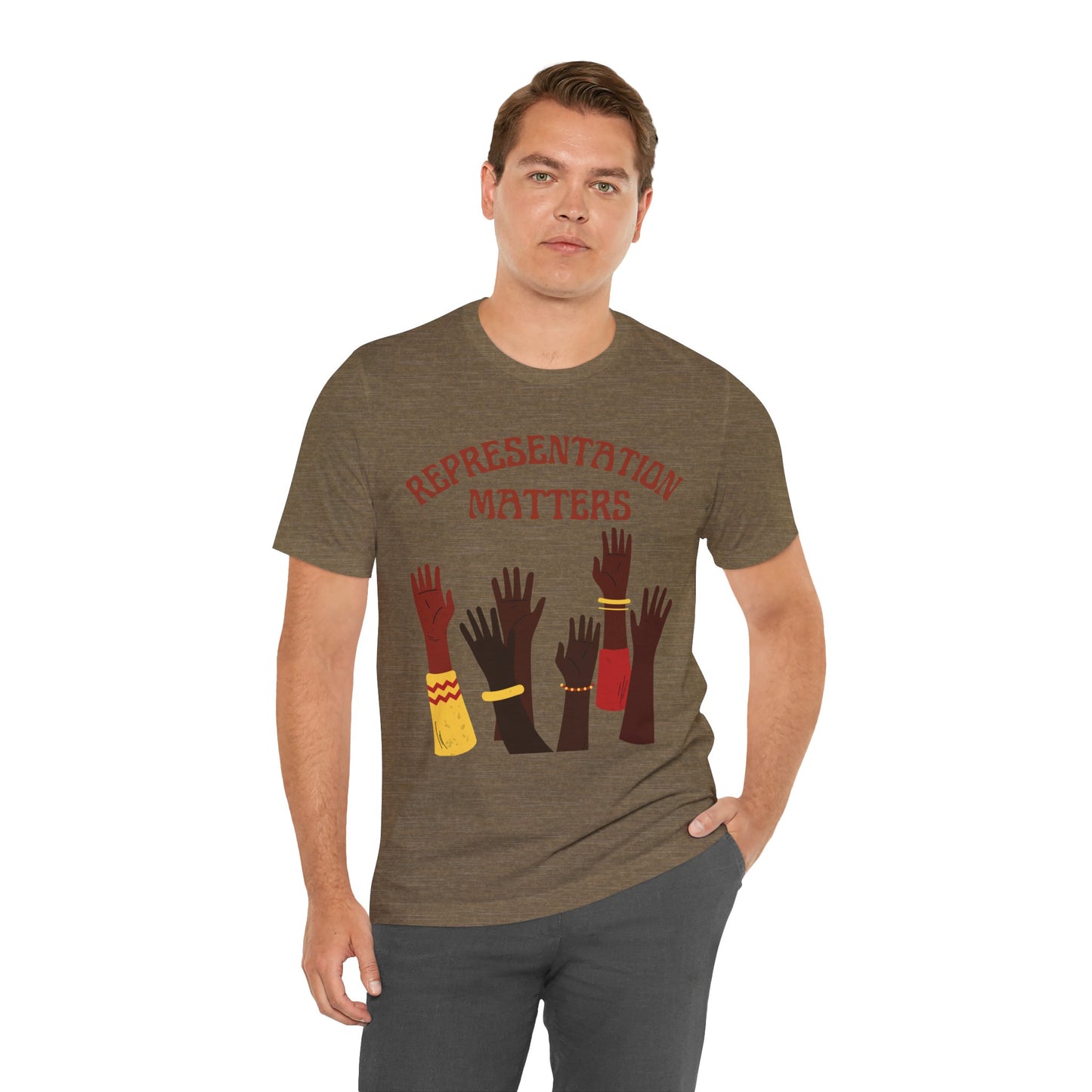 Representation Matters Tee – Unisex MelaninWEAR Shirt Celebrating Excellence, Diversity, and Cultural Pride