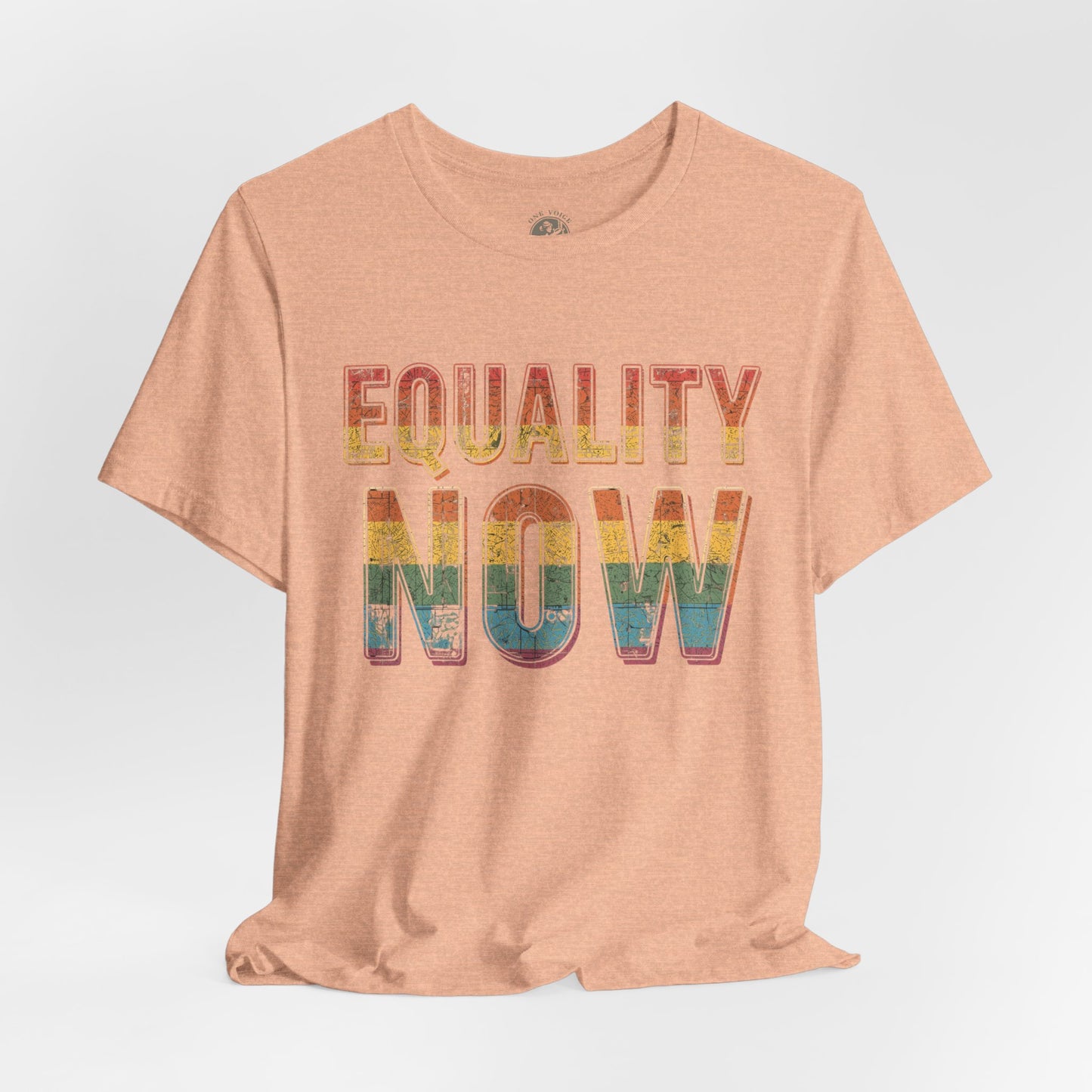 Equality Now – Unisex Jersey Tee | Trans Pride T-Shirt | LGBTQ+ Apparel | Equality Statement Shirt | Comfortable Casual Wear | Gift for Activists