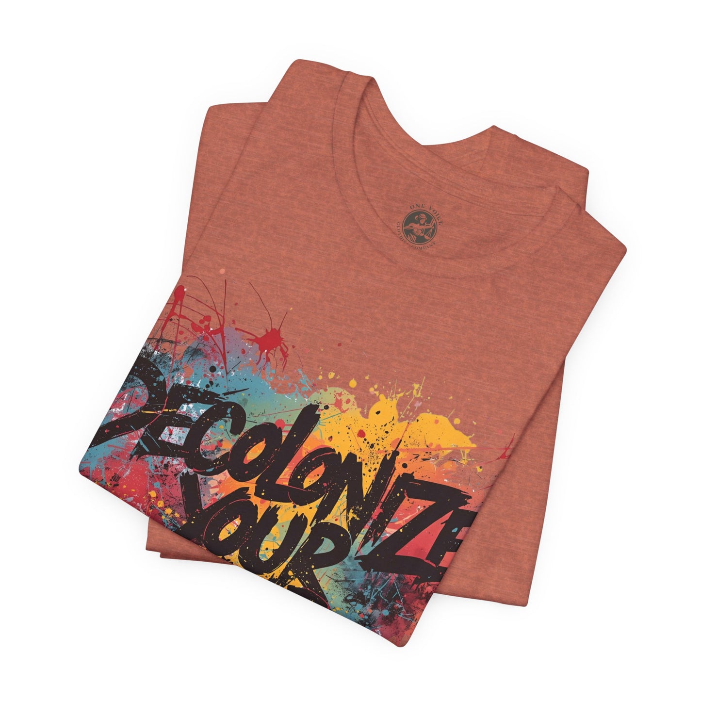 Decolonize Your Mind T-Shirt | StatementWEAR Empowerment Tee, Unisex Social Justice Shirt, Activism Graphic Tee