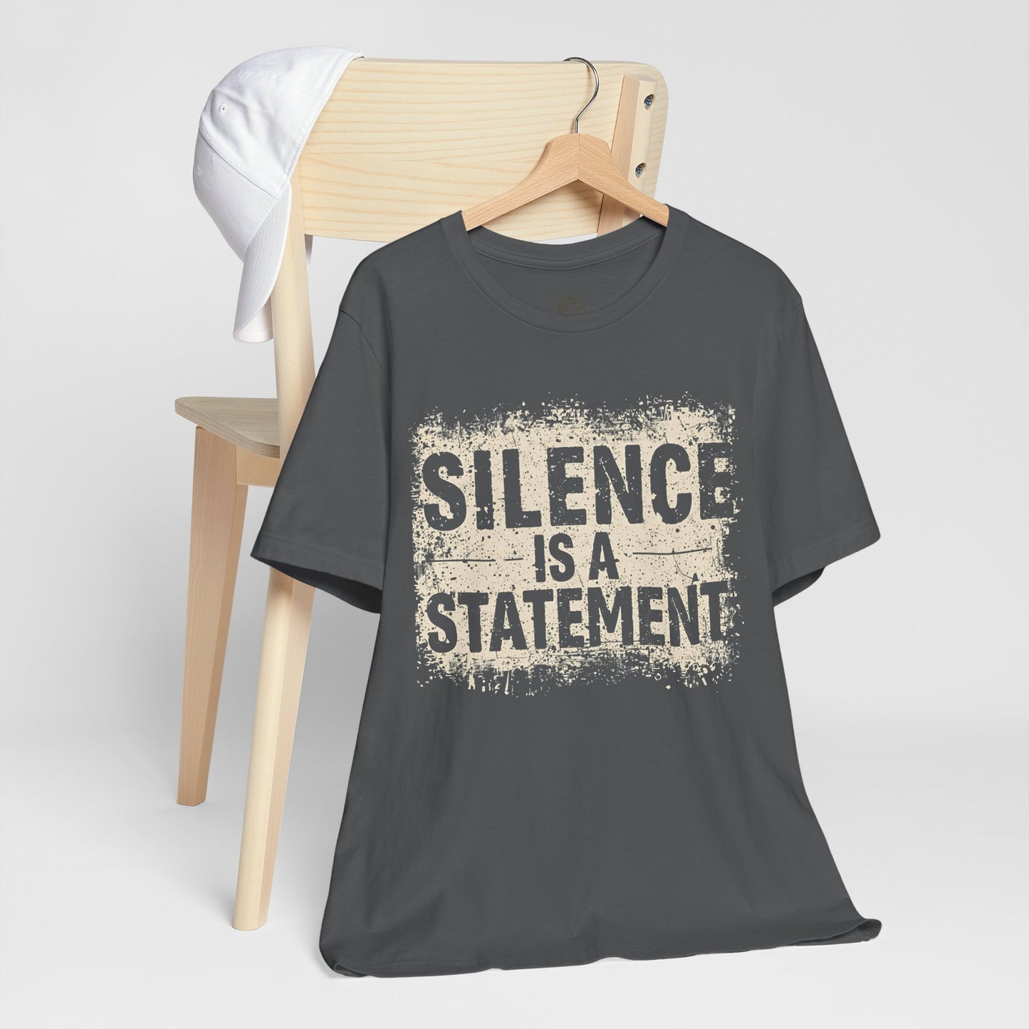 Silence is a Statement – Unisex Jersey Tee | Inspirational T-Shirt | Protest Shirt | Social Justice Apparel | Gift for Activists | Casual Wear