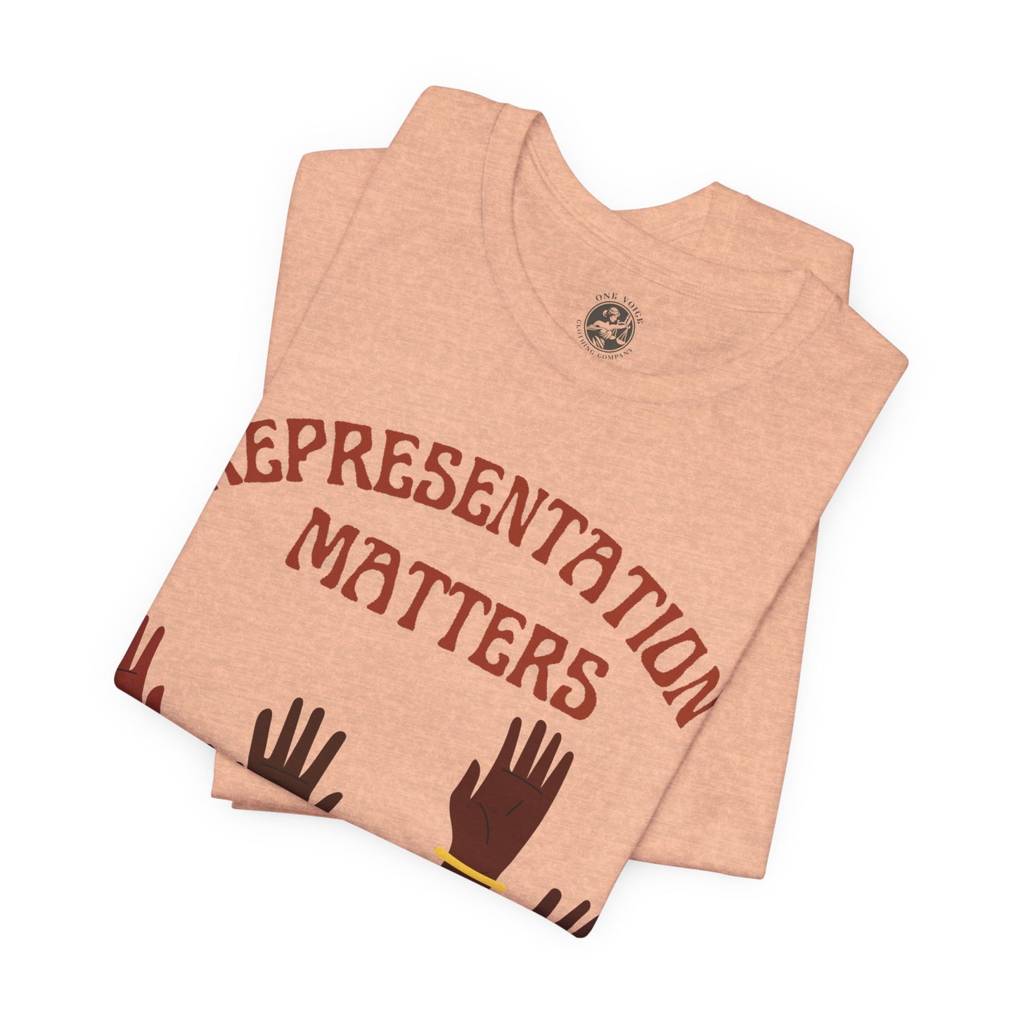 Representation Matters Tee – Unisex MelaninWEAR Shirt Celebrating Excellence, Diversity, and Cultural Pride